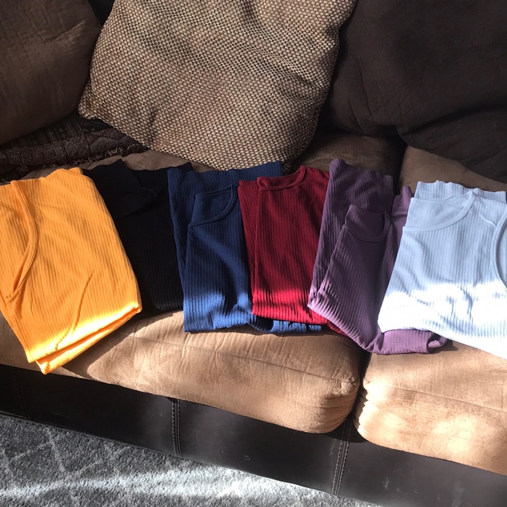 ZYIA LARGE parallel tank lot. 6 tanks